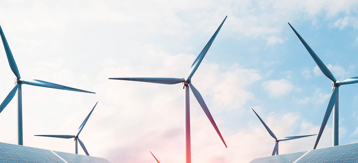 Wind Turbines and Solar Panels