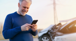 Man reporting that his car broke